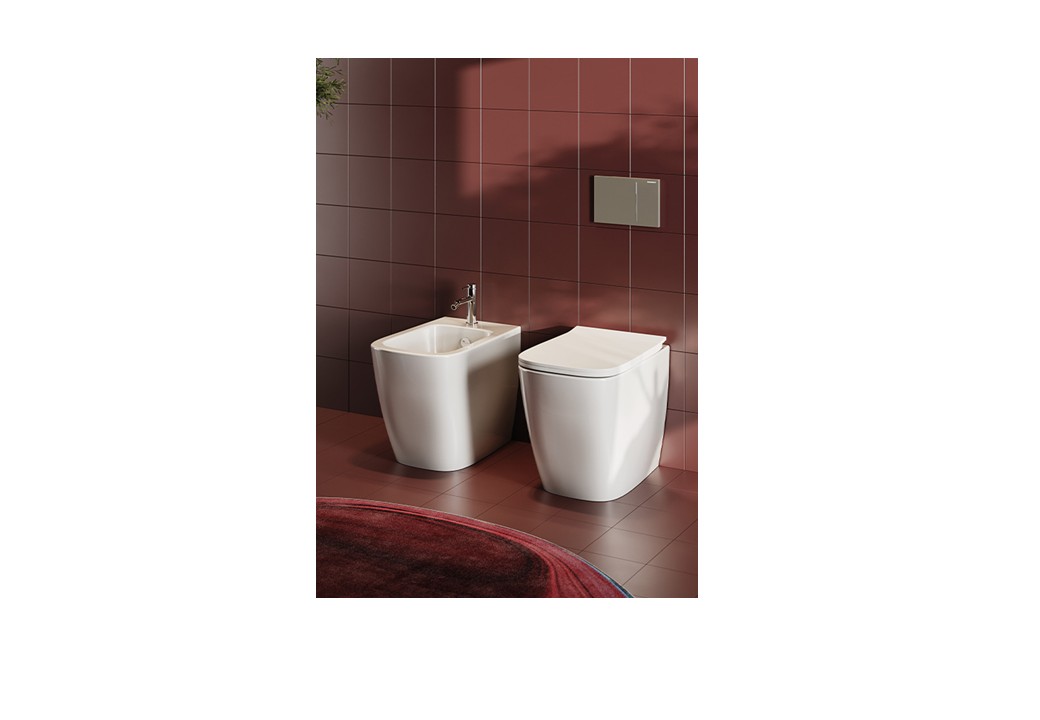 vaso e bidet A16 filo muro